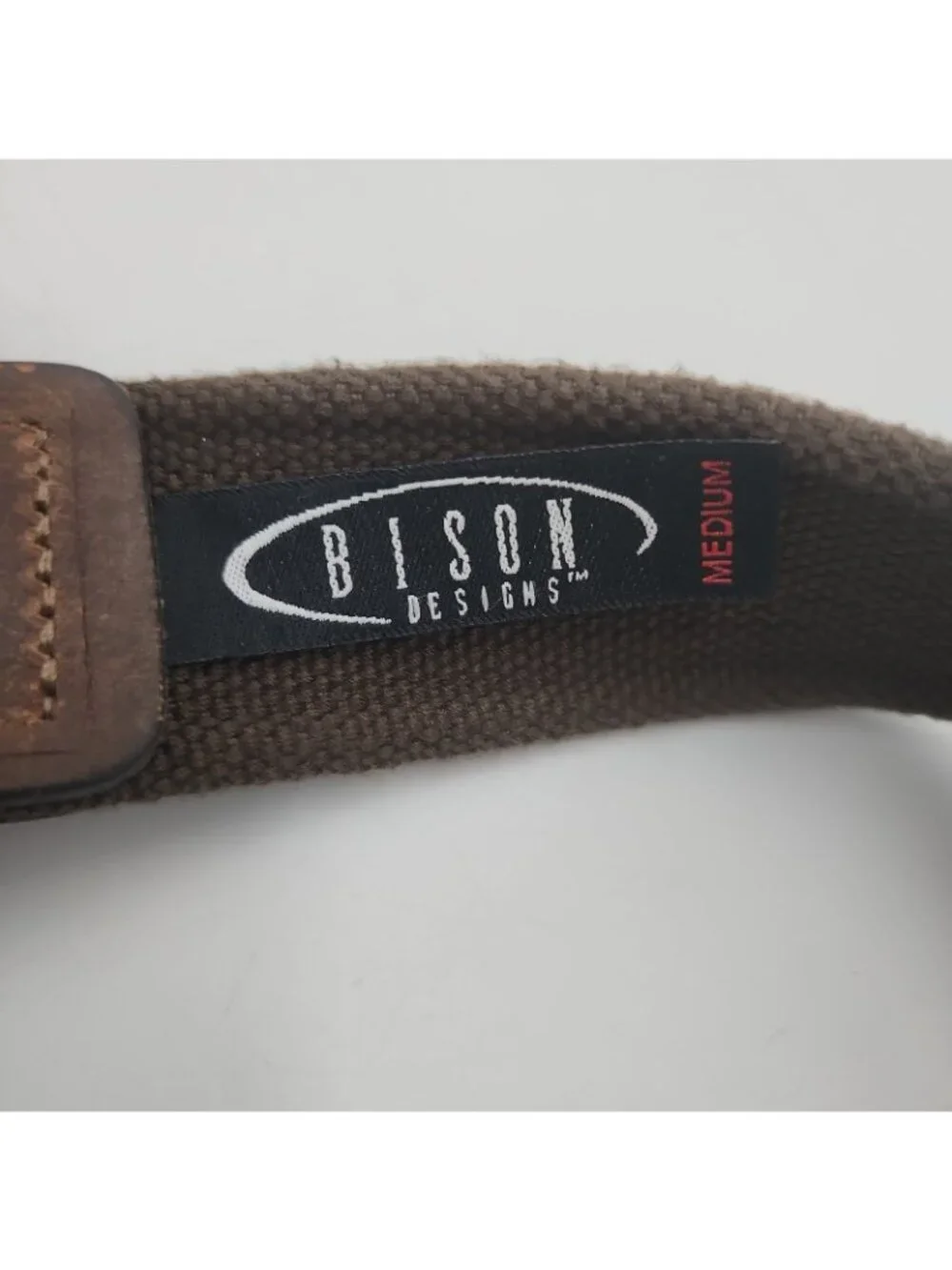 Bison Belt USA Made Colorado Olive Green 1.5” Width Military Medium 42